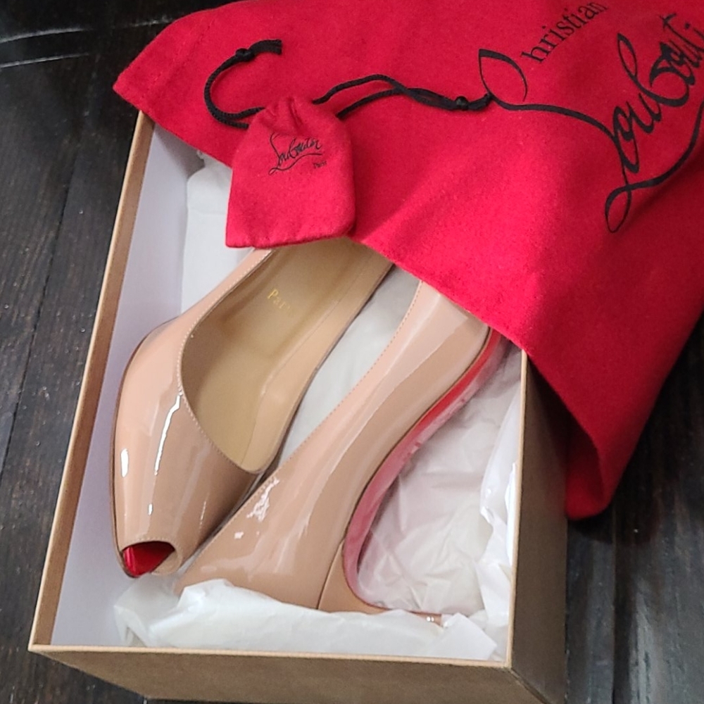 Christian Louboutin Tibur 70 Patent